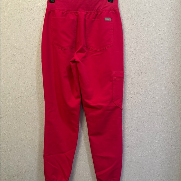 Figs Women's Hot Pink Jogger Pants - Picture 3 of 4